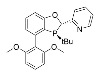 2-((2S,3S)-3-(tert-butyl)-4-(2,6-dimethoxyphenyl)-2,3-dihydrobenzo[d][1,3]oxaphosphol-2-yl)pyridine