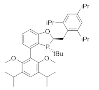 (2R,3R)-3-(tert-butyl)-4-(3,5-diisopropyl-2,6-dimethoxyphenyl)-2-(2,4,6-triisopropylbenzyl)-2,3-dihydrobenzo[d][1,3]oxaphosphole