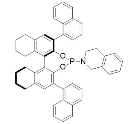 2-(2,6-di(naphthalen-1-yl)-8,9,10,11,12,13,14,15-octahydrodinaphtho [2,1-d:1',2'-f][1,3,2]dioxaphosphepin-4-yl)-1,2,3,4-tetrahydroisoquinoline