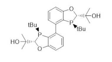 2,2'-((2S,2'S,3S,3'S)-3,3'-di-tert-butyl-2,2',3,3'-tetrahydro-[4,4'-bibenzo[d][1,3]oxaphosphole]-2,2'-diyl)bis(propan-2-ol)
