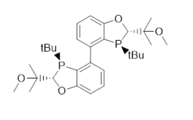 (2S,2'S,3S,3'S)-3,3'-di-tert-butyl-2,2'-bis(2-methoxypropan-2-yl)-2,2',3,3'-tetrahydro-4,4'-bibenzo[d][1,3]oxaphosphole